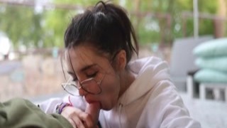 Lilmochidoll - Balcony Blowjob